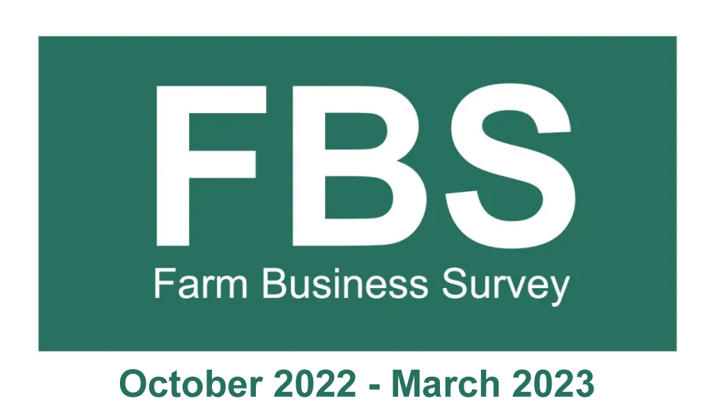Farm Business Survey logo, October 2022 - March 2023