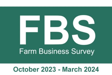 Farm Business Survey logo, October 2023 - March 2024